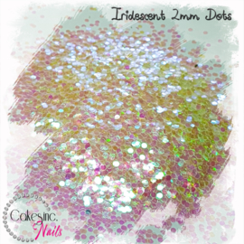 Glitter.Cakey - Iridescent 2mm Dots