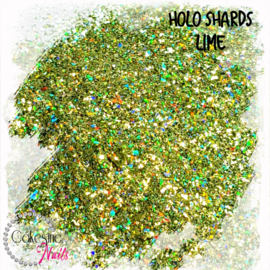 Glitter.Cakey - Holo Shards Lime