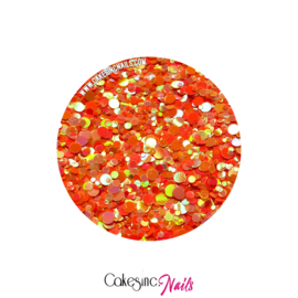 Glitter.Cakey - Hot Peachy ‘THE DOTS’