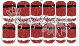 Queen of Decals - Santa Suit 'NEW RELEASE'