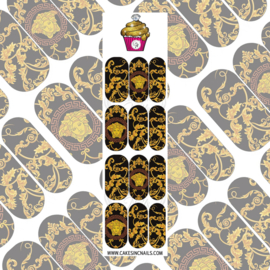 CakesInc.Nails - Sacé Baby Black 'NAIL DECALS'