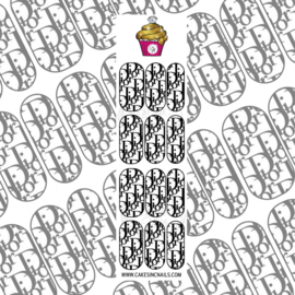 CakesInc.Nails - Black DD 'NAIL DECALS