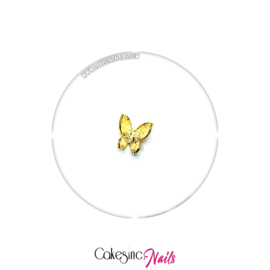 Cakey.Charms - Gold Fly Butterfly Charm