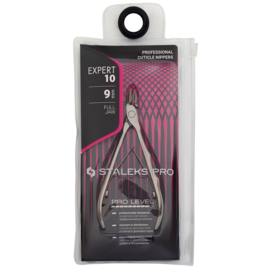 Staleks Pro - Cuticle Nipper 'EXPERT 10 / 9mm' (FULL-JAW)