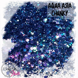 Glitter.Cakey - Aqua Asia 'CHUNKY CHAMELEON'