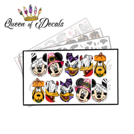Queen of Decals - Fab 5 Halloween 'NEW RELEASE'
