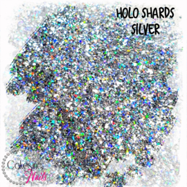 Glitter.Cakey - Holo Shards Silver
