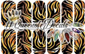 Queen of Decals - Fierce Tiger