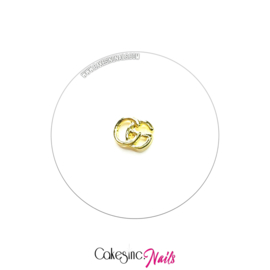 Glitter.Cakey - Gold G/G Inspired Charm