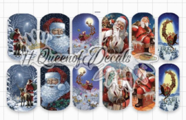 Queen of Decals - Old Fashioned Santa Clause 'NEW RELEASE'