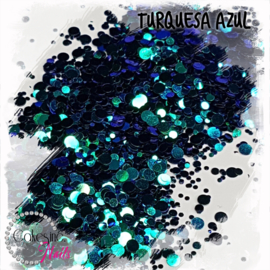 Glitter.Cakey - Turquesa Azul