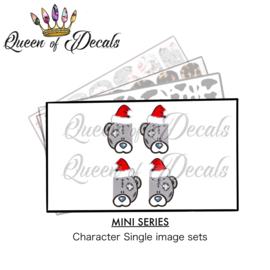 Queen of Decals - Christmas Tatty Teddy (Mini Series)
