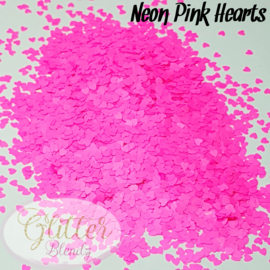 Glitter Blendz - Neon Pink Hearts