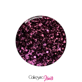 Glitter.Cakey - Burgendy Multi