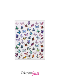 Glitter.Cakey - Holographic Butterfly Stickers (Z-D3713)