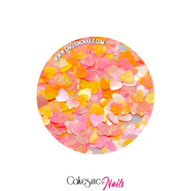 Glitter.Cakey - Peachy Pastel Hearts