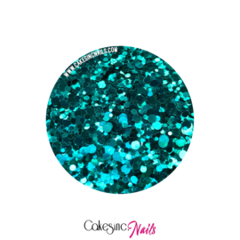 Glitter.Cakey - Emerald 'METALLIC DOTS'