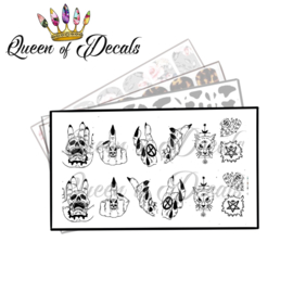 Queen of Decals - Mystic Fingers