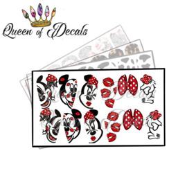 Queen of Decals - Mousy Kisses 'NEW RELEASE'