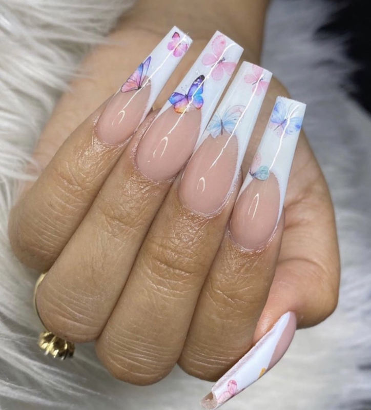 Shop Nail Stickers Butterfly Design with great discounts and prices online  - Jan 2024 | Lazada Philippines