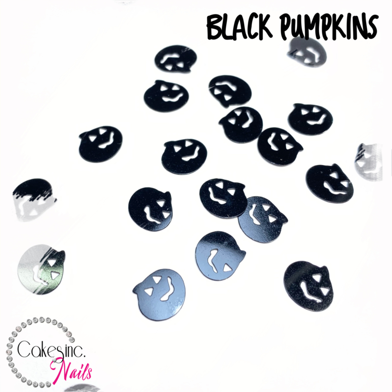 Glitter.Cakey - Black Pumpkins 'HALLOWEEN S1'