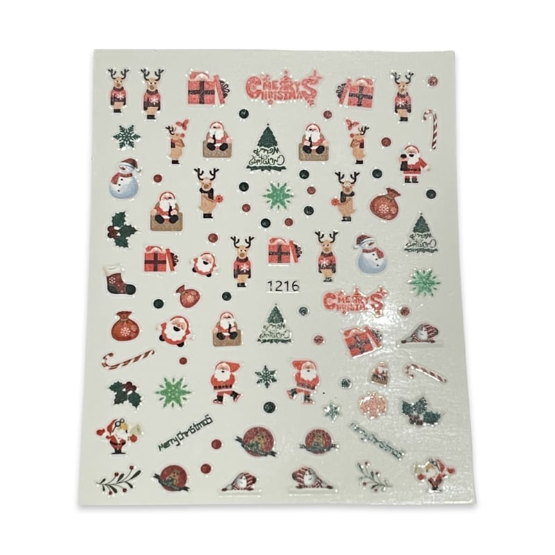 Glitter.Cakey - Christmas Vibes Sticker Sheet (#1216)