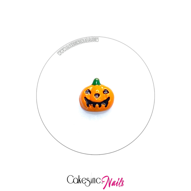 Glitter.Cakey - Orange Pumpkin Charm ‘HALLOWEEN'