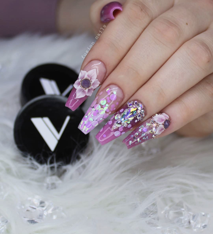Glitter Blendz - Pearly Dots Lilac