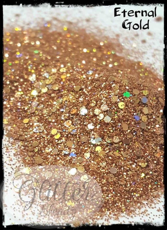 Glitter Blendz - Gold Flakes, ♡ GLITTER BLENDZ ♡