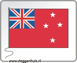 Tafelvlag Nieuw Zeeland 10x15 cm