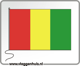 Tafelvlag Guinee Bissau 10x15 cm