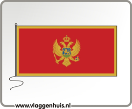 Tafelvlag Montenegro 10x15 cm