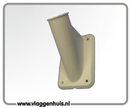 Muursteun houder PVC 30 mm