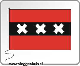 Tafelvlag Amsterdam 10x15 cm