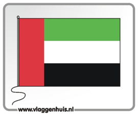 Tafelvlag Ver. Arab. Emiraten 10x15 cm