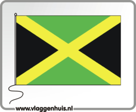 Tafelvlag Jamaica 10x15 cm