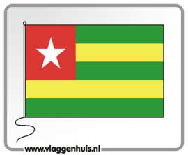 Tafelvlag Togo 10x15 cm