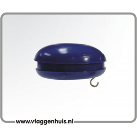 Knop blauw 30 mm