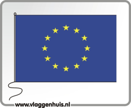 Tafelvlag Europese Unie 10x15 cm