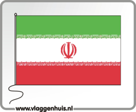 Tafelvlag Iran 10x15 cm