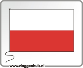 Tafelvlag Polen 10x15 cm