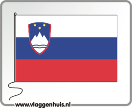 Tafelvlag Slovenië 10x15 cm