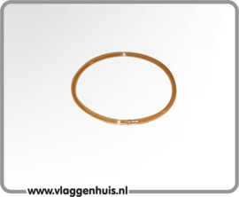 Banierring  PU + alu nippel