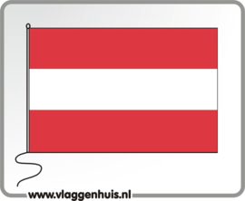 Tafelvlag Oostenrijk 10x15 cm
