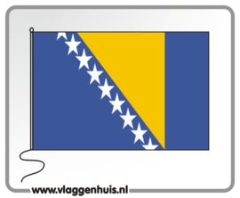 Tafelvlag Bosnië-Herzegovina 10x15 cm