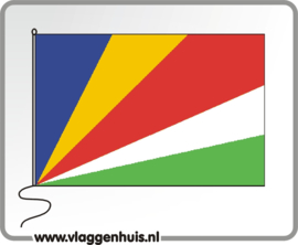 Tafelvlag Seychellen 10x15 cm