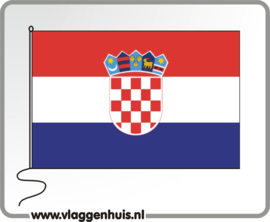 Tafelvlag Kroatië 10x15 cm