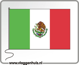 Tafelvlag Mexico 10x15 cm