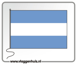 Tafelvlag Argentinië 10x15 cm
