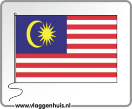 Tafelvlag Maleisië 10x15 cm